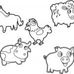 Animales de granja - Vector descarganle para corte CNC y grabado laser gratis | Stanser
