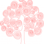 Árbol de espirales - Vector descarganle para corte CNC y grabado laser gratis | Stanser