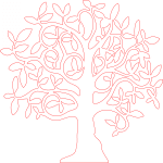 Silueta de árbol - Vector descarganle para corte CNC y grabado laser gratis | Stanser