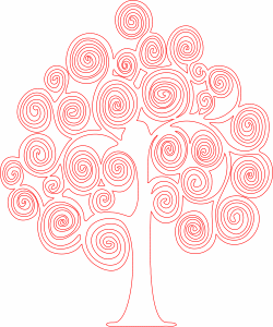 Árbol de espirales