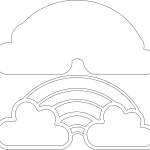 Arcoiris - Vector descarganle para corte CNC y grabado laser gratis | Stanser