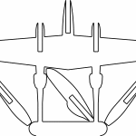 Avión armable - Vector descarganle para corte CNC y grabado laser gratis | Stanser