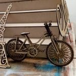 Diseño 2 de bicicleta - Vector descarganle para corte CNC y grabado laser gratis | Stanser
