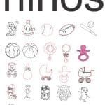 Imáneges variadas de niños - Vector SVG DXF para CNC Router y Laser CO2 - Descargable gratis | Stanser