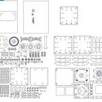 Caja fuerte - Vector SVG DXF para CNC Router y Laser CO2 - Descargable gratis | Stanser