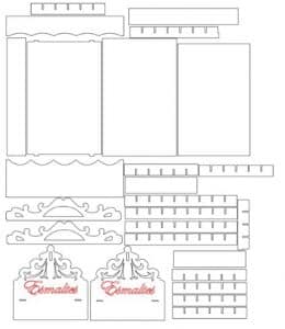 Caja porta esmaltes