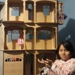 Casa de muñecas con elevador - Vector descarganle para corte CNC y grabado laser gratis | Stanser
