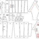 Casa de fantasmas - Vector descarganle para corte CNC y grabado laser gratis | Stanser
