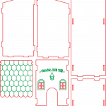 Casa de té - Vector descarganle para corte CNC y grabado laser gratis | Stanser