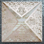 Invitación calada - Vector descarganle para corte CNC y grabado laser gratis | Stanser