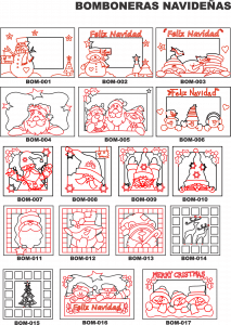 Diseños navideños diversos