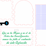 Cofres de tres tamaños - Vector SVG DXF para CNC Router y Laser CO2 - Descargable gratis | Stanser