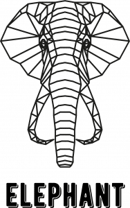 Elefante geométrico