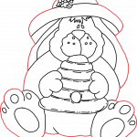 Conejo con sombrero - Vector descarganle para corte CNC y grabado laser gratis | Stanser
