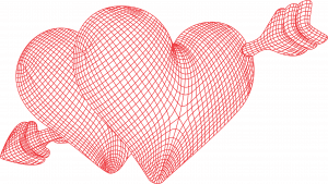 Corazones con flecha
