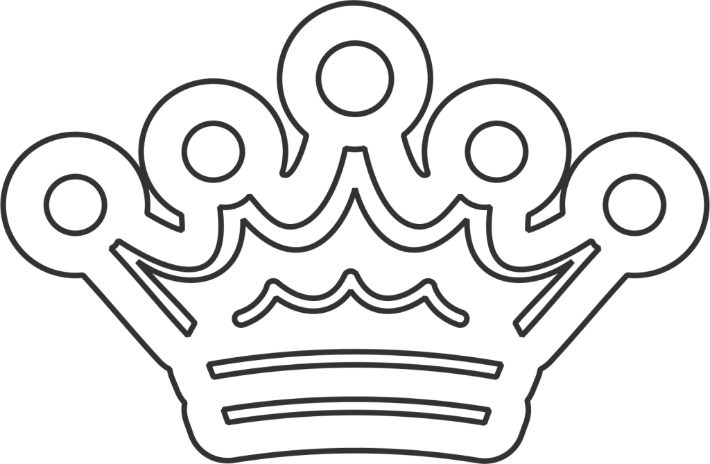 Corona 2D — vector para corte CNC