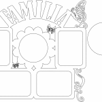 Cuadro "Familia" - Vector SVG DXF para CNC Router y Laser CO2 - Descargable gratis | Stanser