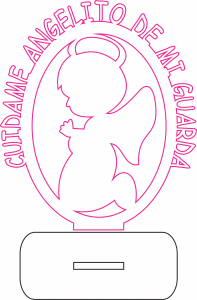Adorno «Cuídame angelito» 2