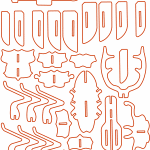 Escarabajo en 3D - Vector descarganle para corte CNC y grabado laser gratis | Stanser