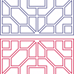 Diseño de grecas 4 - Vector SVG DXF para CNC Router y Laser CO2 - Descargable gratis | Stanser