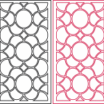 Diseño de grecas 5 - Vector SVG DXF para CNC Router y Laser CO2 - Descargable gratis | Stanser