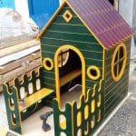 Casa de juego para niños - Vector descarganle para corte CNC y grabado laser gratis | Stanser