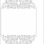 Invitación de greca doble - Vector descarganle para corte CNC y grabado laser gratis | Stanser