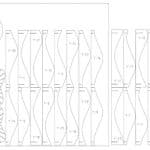 Lámpara moderna - Vector SVG DXF para Laser CO2 - Descargable gratis | Stanser