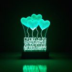 Lámpara de amor - Vector SVG DXF para Laser CO2 - Descargable gratis | Stanser