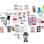 Lentes para fiesta - Vector SVG DXF para CNC Router y Laser CO2 - Descargable gratis | Stanser