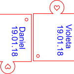 Llaveros de corazón - Vector descarganle para corte CNC y grabado laser gratis | Stanser