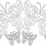 Mariposas de garigoles - Vector descarganle para corte CNC y grabado laser gratis | Stanser