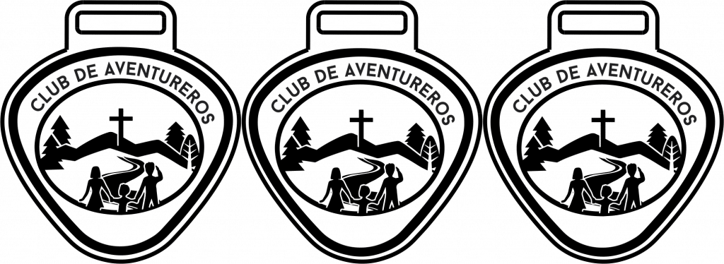 Medallas «Club de aventureros» — vector para corte CNC