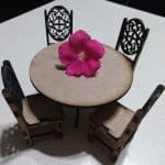 Muebles miniatura - Vector descarganle para corte CNC y grabado laser gratis | Stanser