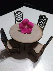 Muebles miniatura