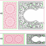 Celosias para puertas - Vector SVG DXF para CNC Router y Laser CO2 - Descargable gratis | Stanser