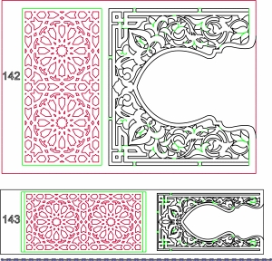 Celosias para puertas