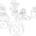 Muñecos de gengibre - Vector descarganle para corte CNC y grabado laser gratis | Stanser