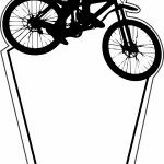 Placa de ciclismo - Vector descarganle para corte CNC y grabado laser gratis | Stanser