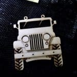 Portallaves de Jeep - Vector SVG DXF para CNC Router y Laser CO2 - Descargable gratis | Stanser