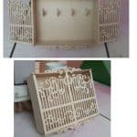 Caja portallaves con reja - Vector SVG DXF para CNC Router y Laser CO2 - Descargable gratis | Stanser