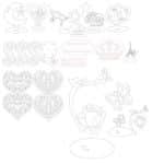Recuerdos para XV años - Vector SVG DXF para CNC Router y Laser CO2 - Descargable gratis | Stanser