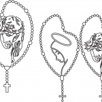 Tres Rosarios - Vector SVG DXF para CNC Router y Laser CO2 - Descargable gratis | Stanser