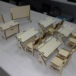 Muebles de salón de clases - Vector descarganle para corte CNC y grabado laser gratis | Stanser