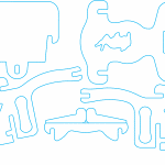 Silla mecedora "Conejo" - Vector descarganle para corte CNC y grabado laser gratis | Stanser