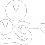 Soporte para cruz - Vector SVG DXF para CNC Router y Laser CO2 - Descargable gratis | Stanser
