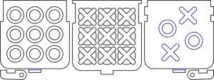 Juego «Tres en línea»