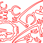 Pterodáctilo - Vector descarganle para corte CNC y grabado laser gratis | Stanser