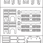 Puente con torres - Vector SVG DXF para CNC Router y Laser CO2 - Descargable gratis | Stanser