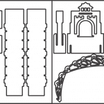 Puente con torres 2 - Vector SVG DXF para CNC Router y Laser CO2 - Descargable gratis | Stanser